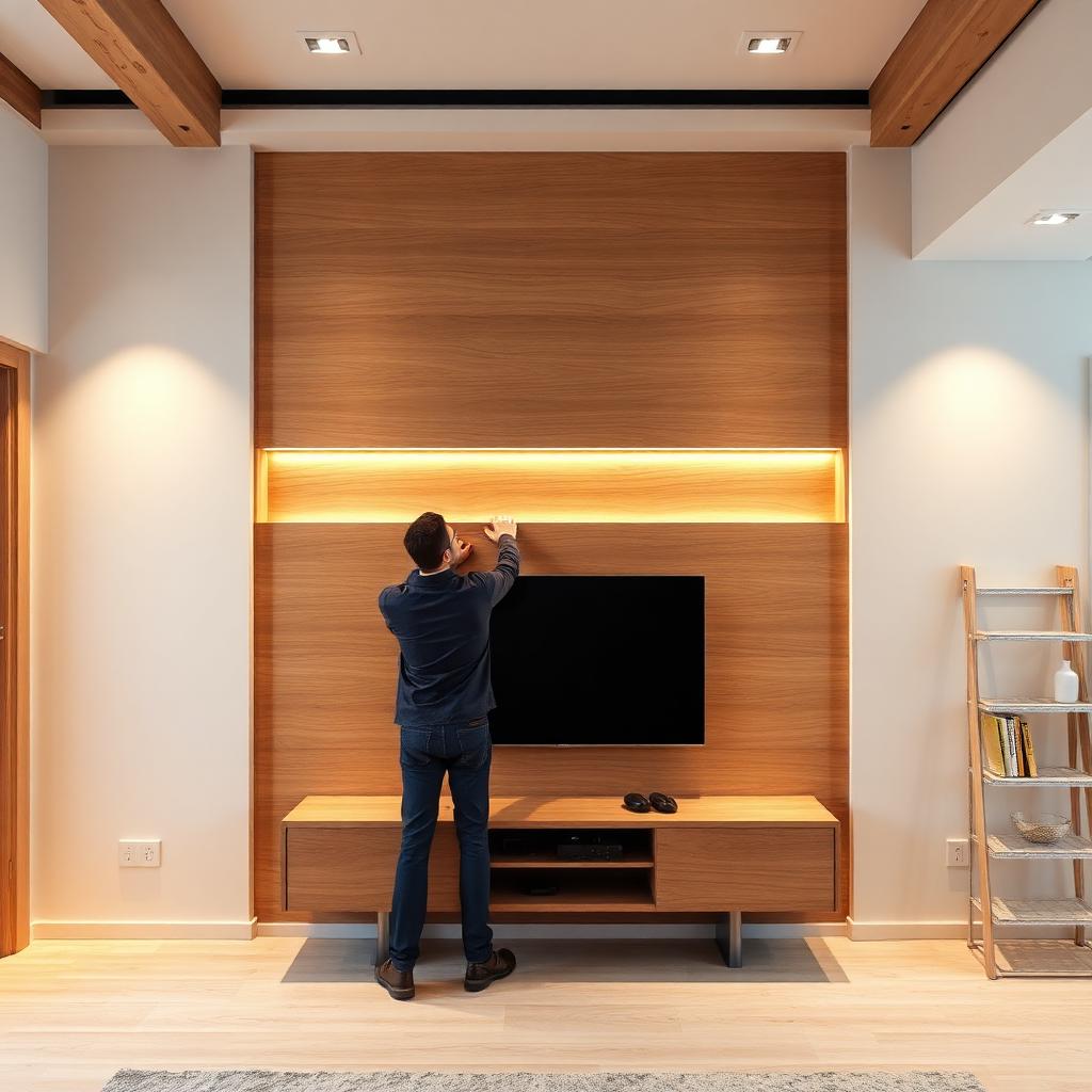 Wall Paneling by King Nathan Renovation